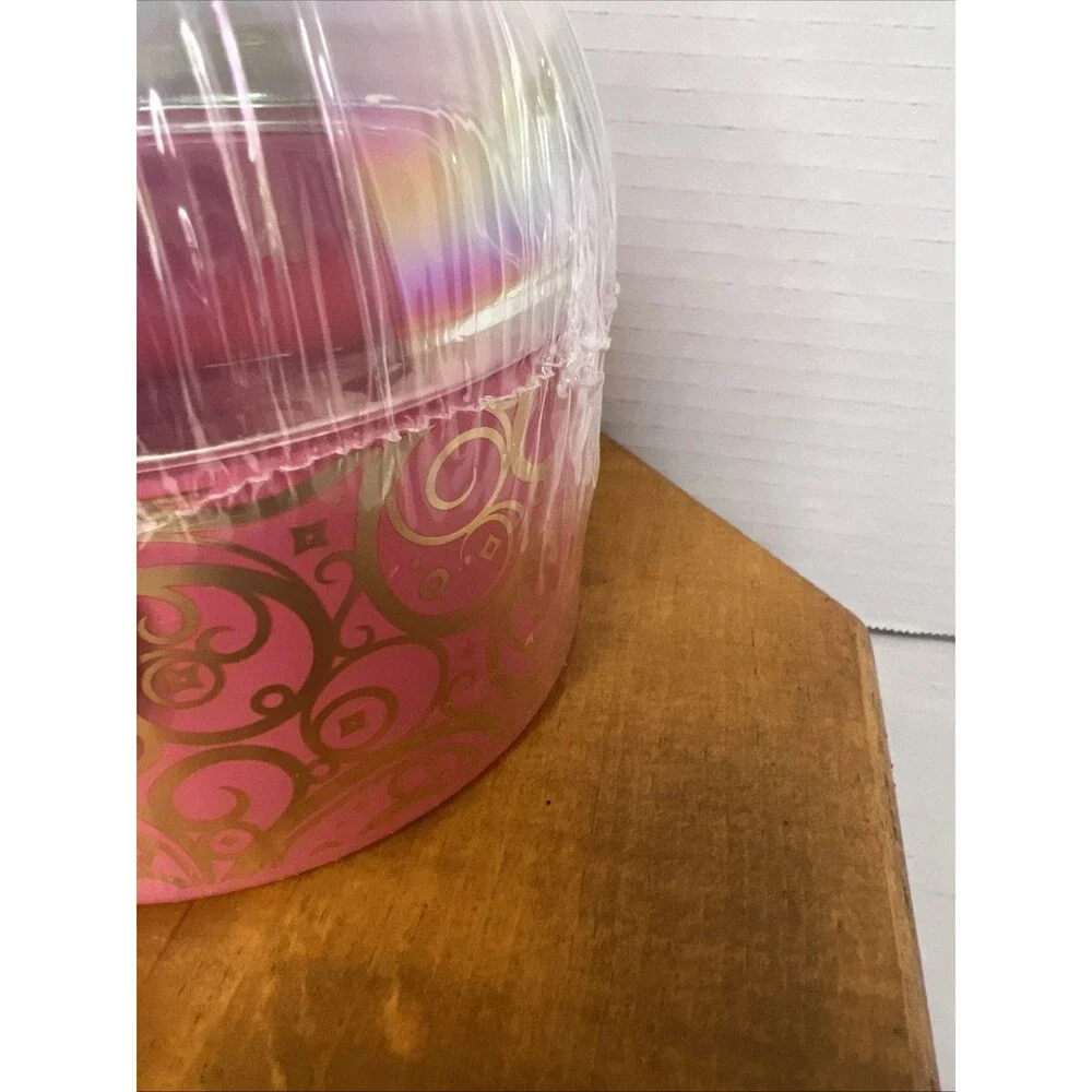 Target Bullseye Playground Wicked Glinda Pink Trinket Dish Glass Dome‎ Top